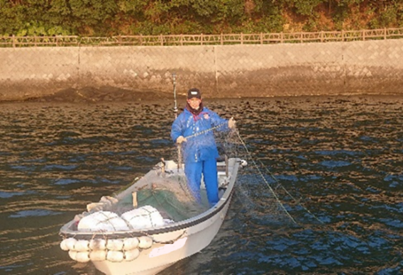 建網、流し網（大目・中目）Nさん